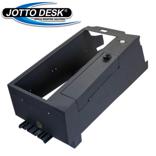 2021+ Ford F-150 SSV/PR Contour Console with Locking Lid Storage-Jotto Desk